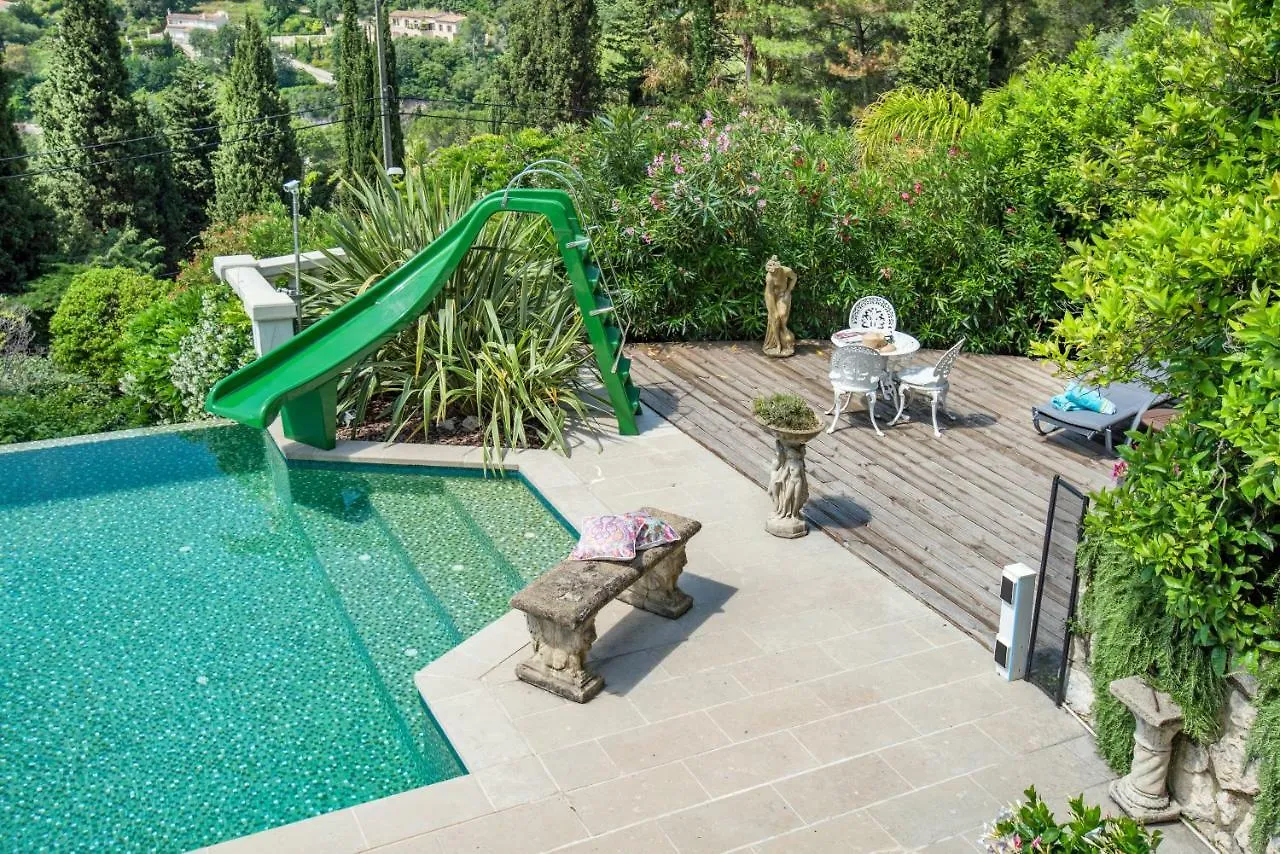 Luxury Pool Apartment At Villa Seburga Saint-Paul-de-Vence 0*,